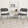 Set of 2: Padded Metal Folding Chair - Flash Furniture
