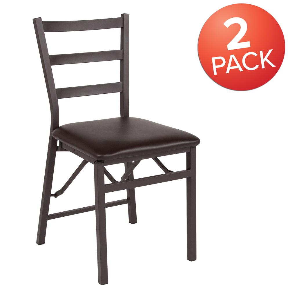 Set of 2 Metal Dining Chairs - Flash Furniture