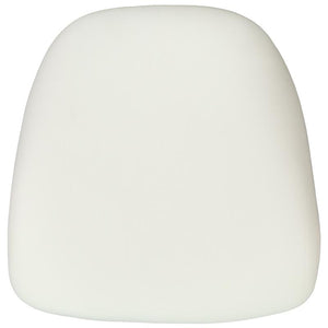 Hard Ivory Fabric Chiavari Chair Cushion - Flash Furniture