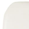 Hard White Vinyl Chiavari Chair Cushion - Flash Furniture