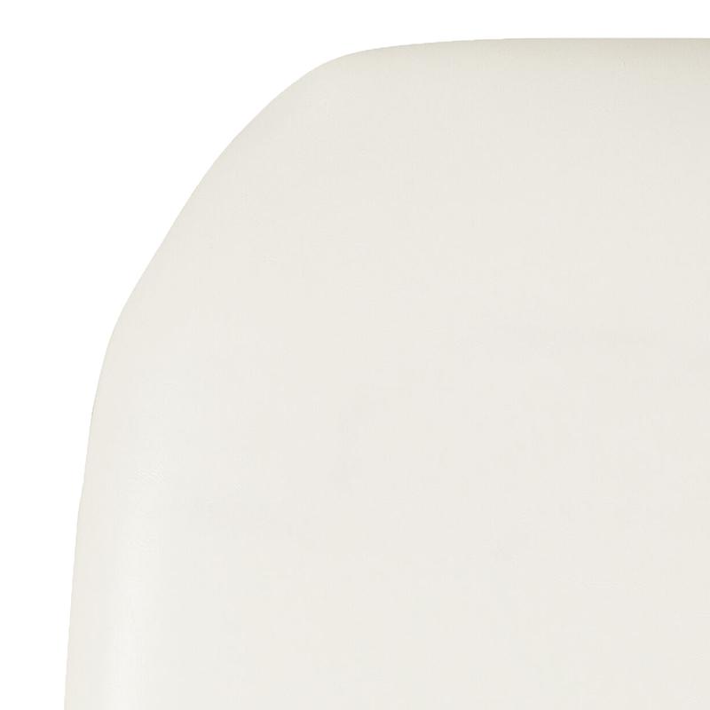 Hard White Vinyl Chiavari Chair Cushion - Flash Furniture