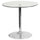 31.5'' Round Glass Table with 29''H Chrome Base - Flash Furniture