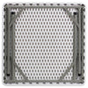 2.85-Foot Square Granite White Plastic Folding Table - Flash Furniture
