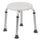 300 Lb. Capacity, Adjustable White Bath, Shower Stool - Flash Furniture