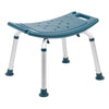 300 Lb. Capacity, Adjustable Navy Bath, Shower Chair with Non-slip Feet - Flash Furniture