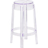 25.75'' High Transparent Counter Height Stool - Flash Furniture