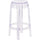25.75'' High Transparent Counter Height Stool - Flash Furniture