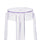 25.75'' High Transparent Counter Height Stool - Flash Furniture