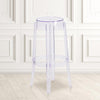 29.75'' High Transparent Barstool - Flash Furniture