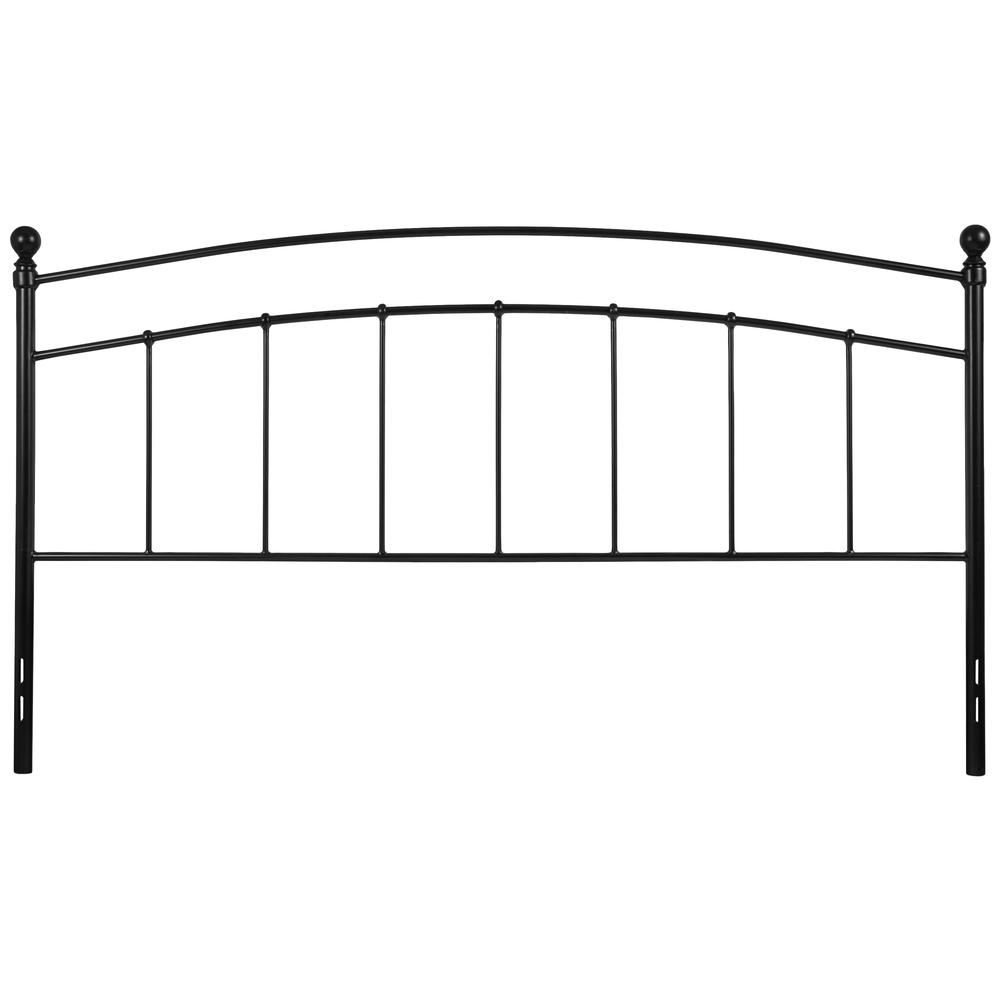 Woodstock Decorative Black Metal King Size Headboard - Flash Furniture