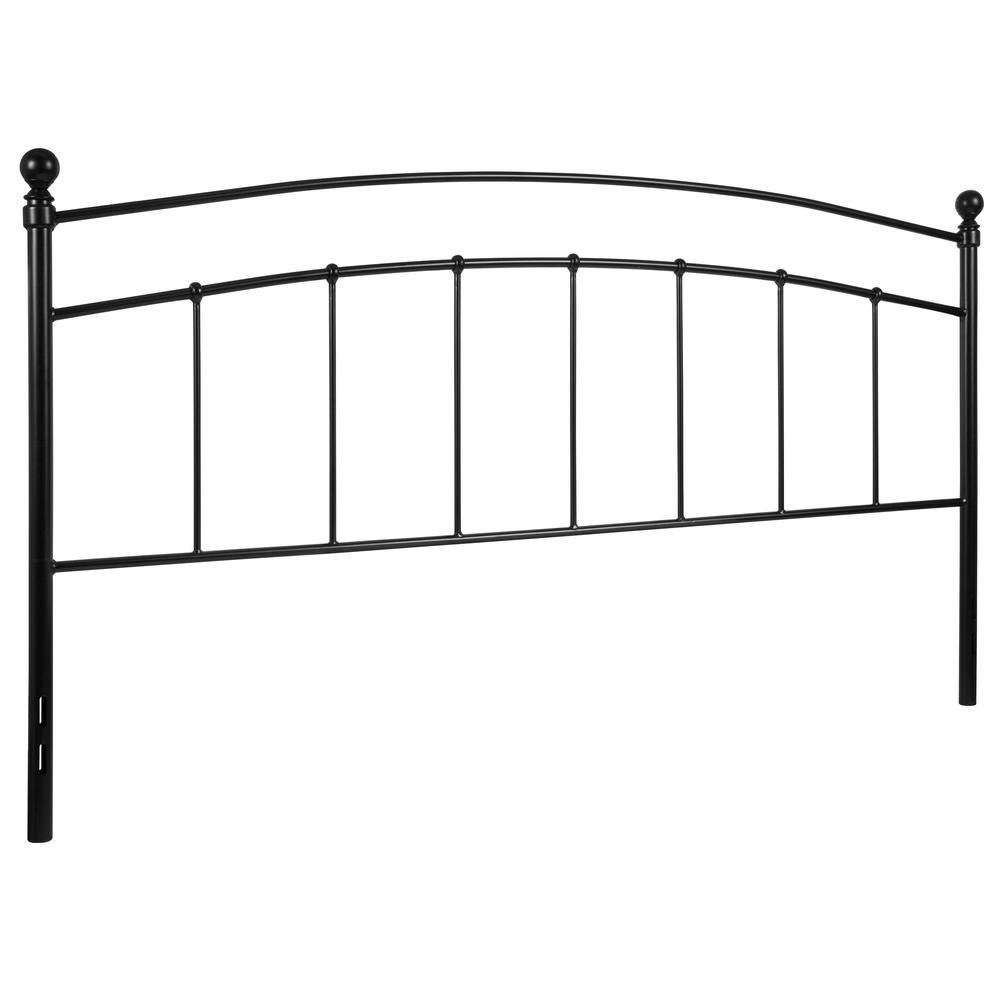 Woodstock Decorative Black Metal King Size Headboard - Flash Furniture