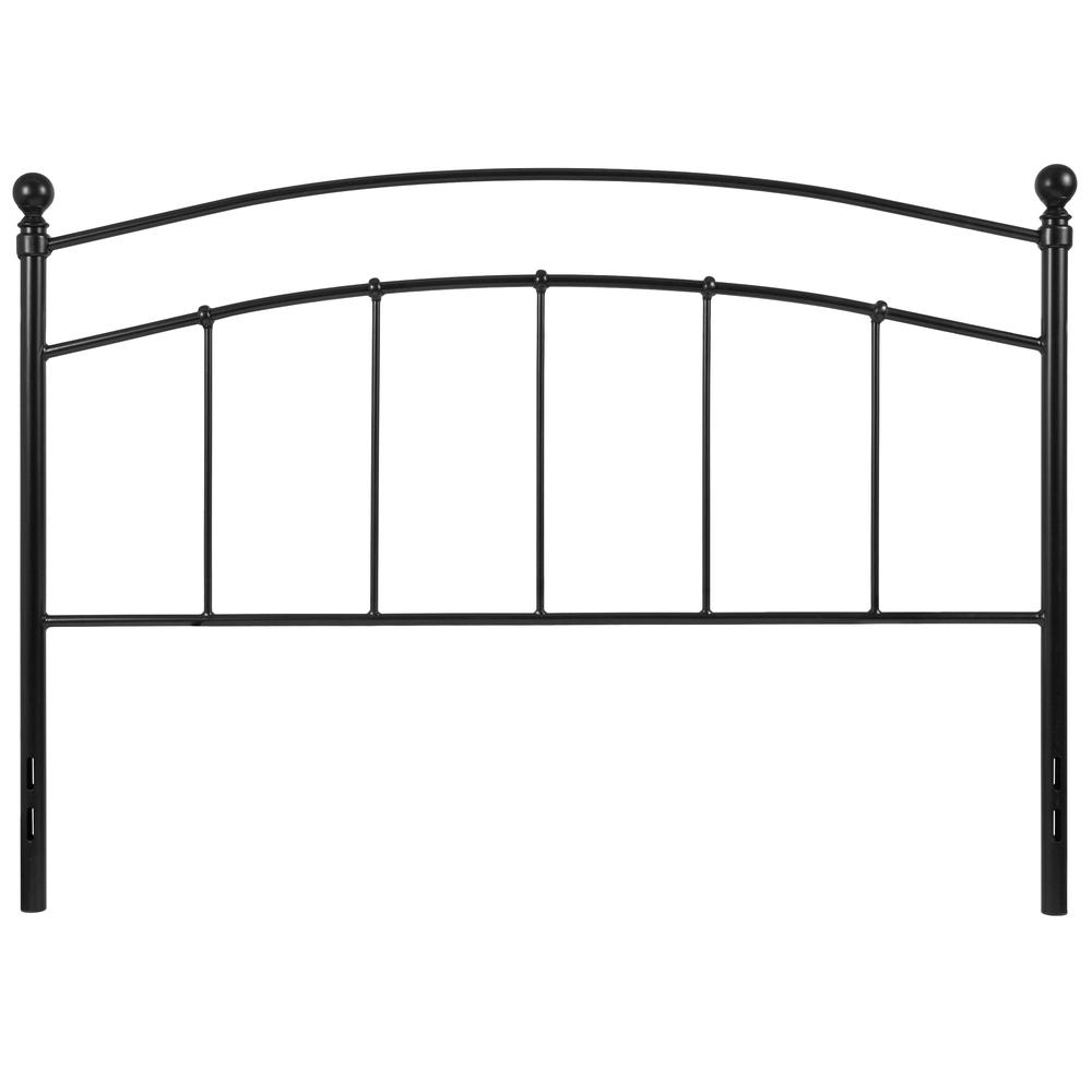 Woodstock Decorative Black Metal Queen Size Headboard - Flash Furniture