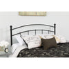 Woodstock Decorative Black Metal Twin Size Headboard - Flash Furniture