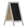 Vintage A-Frame Double Sided Indoor/Outdoor Magnetic Message Board Set - Flash Furniture