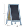 Vintage A-Frame Double Sided Magnetic Message Board - Flash Furniture