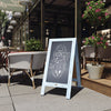 Vintage A-Frame Double Sided Magnetic Message Board - Flash Furniture