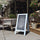Vintage A-Frame Double Sided Magnetic Message Board - Flash Furniture