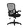 High Back Black Mesh Swivel Office Chair with Black Frame and Flip-up Arms - Flash Furniture