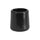 Black Replacement Foot Cap for Plastic Folding Chairs - Flash Furniture
