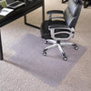 36'' x 48'' Big & Tall 400 lb. Capacity Carpet Chair Mat with Lip - Flash Furniture