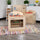 Children's Wooden Kitchen Stove for or Home Use - Safe, Kid Friendly Design - Flash Furniture