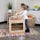 Children's Wooden Kitchen Stove for or Home Use - Safe, Kid Friendly Design - Flash Furniture