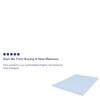 2 inch Cool Gel Mattress Topper with CertiPUR-US Certified Memory Foam - Full - Flash Furniture