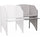 Add-On Study Carrel in Nebula Grey Finish - Flash Furniture
