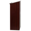 Stand-Up Wood Lectern in Mahogany - Flash Furniture
