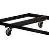 Black Folding Table Dolly for 30''W x 72''D Rectangular Folding Tables - Flash Furniture