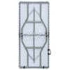 4.97-Foot Bi-Fold Granite White Plastic Folding Table - Flash Furniture