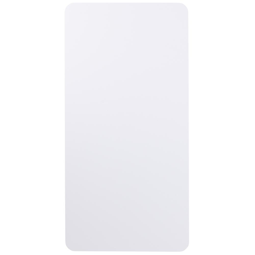 4.93-Foot Kid's Granite White Plastic Folding Table - Flash Furniture