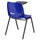 Blue Ergonomic Shell Chair with Left Handed Flip-Up Tablet Arm - Flash Furniture