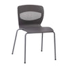 Modern Commercial Grade Stacking Chair with Lumbar Support - Flash Furniture