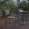 Modern Commercial Grade Armless Patio Chair - Flash Furniture