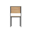 Modern Commercial Grade Patio Chair with Arms - Flash Furniture