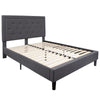 Queen Platform Bed | Queen Size Platform Bed Frame with Headboard - Flash Furniture