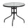 31.5'' Round Tempered Glass Metal Table - Flash Furniture