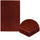 30'' x 48'' Rectangular High-Gloss Mahogany Resin Table Top with 2'' Thick Edge - Flash Furniture