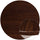 48'' Round High-Gloss Walnut Resin Table Top with 2'' Thick Drop-Lip - Flash Furniture