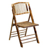 American Champion Bamboo Folding Chair - Flash Furniture