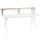 72'' x 12'' x 12'' Birchwood Bar Top Riser with Silver Legs - Flash Furniture