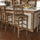 HERCULES School House Back Antique Copper Wood Restaurant Barstool - Flash Furniture