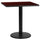 30'' Square Mahogany Laminate Table Top with 18'' Round Table Height Base - Flash Furniture