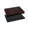 24'' x 30'' Rectangular Table Top with Black or Mahogany Reversible Laminate Top - Flash Furniture