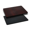 30'' x 48'' Rectangular Table Top with Black or Mahogany Reversible Laminate Top - Flash Furniture