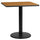 30'' Square Natural Laminate Table Top with 18'' Round Table Height Base - Flash Furniture