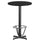 24'' Round Black Table Top with 22'' x 22'' Bar Height Table Base and Foot Ring - Flash Furniture