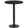 24'' Round Black Laminate Table Top with 18'' Round Bar Height Table Base - Flash Furniture