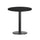 24'' Round Black Laminate Table Top with 18'' Round Table Height Base - Flash Furniture